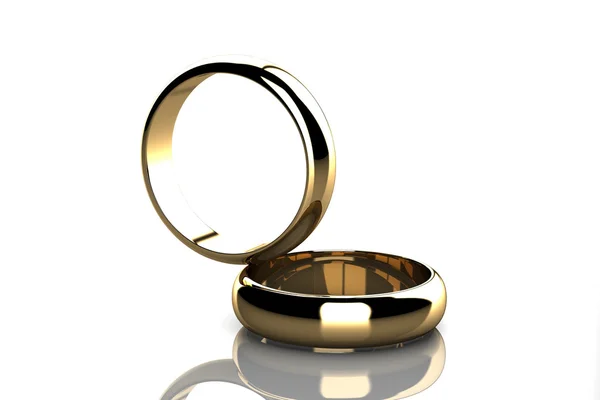 The beauty wedding ring — Stock Photo, Image