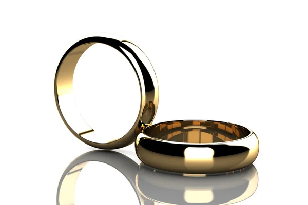 The beauty wedding ring — Stock Photo, Image