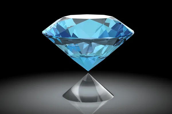 Aquamarine (high resolution 3D image) — Stock Photo, Image