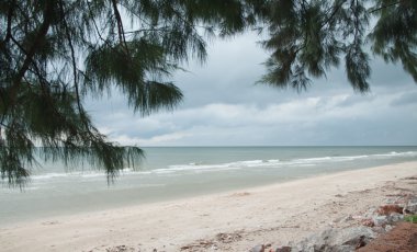 manzara cha-am Beach, Tayland
