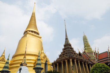 Wat phra kaeo, Rozciągacz Szmaragdowej Buddy i domu króla Tajlandii. Wat phra kaeo jest jednym z najbardziej znanych atrakcji turystycznych Bangkoku i został zbudowany w roku 1782 w bangkok, Tajlandia.