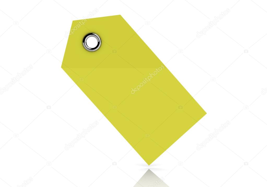 Blank Price Tag High Resolution 3D Image Stock Photo Boykung