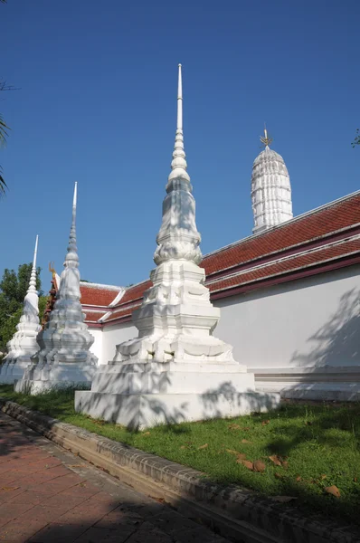 Wat amphawa chetiyaram in samut songkhram, Thailand — Stockfoto