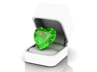 Peridot (yüksek çözünürlükte 3d görüntü)