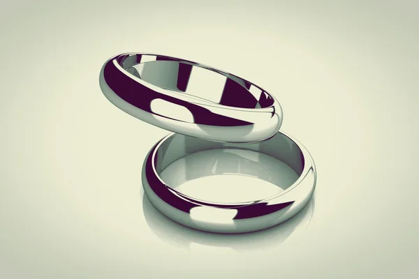 The beauty wedding ring — Stock Photo, Image