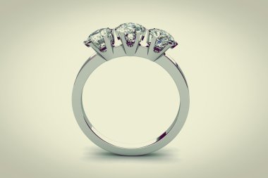 Wedding rings clipart