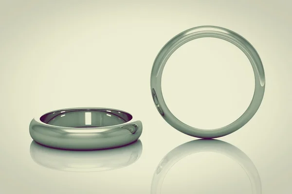 The beauty wedding ring — Stock Photo, Image