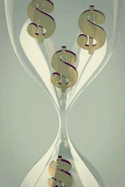 Czas to pieniądz. koncepcja tracić czasu — Zdjęcie stockowe