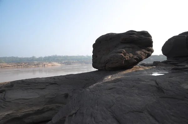 Sam pan bok, Pedra na forma da beleza natural do Meko — Fotografia de Stock