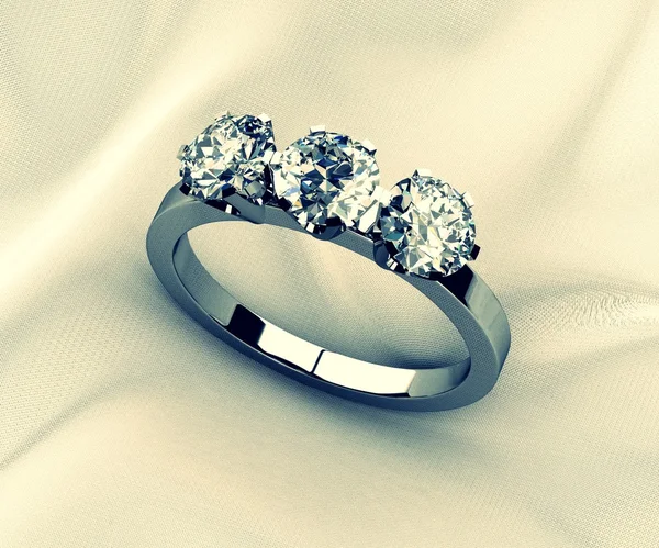 O diamante de beleza — Fotografia de Stock