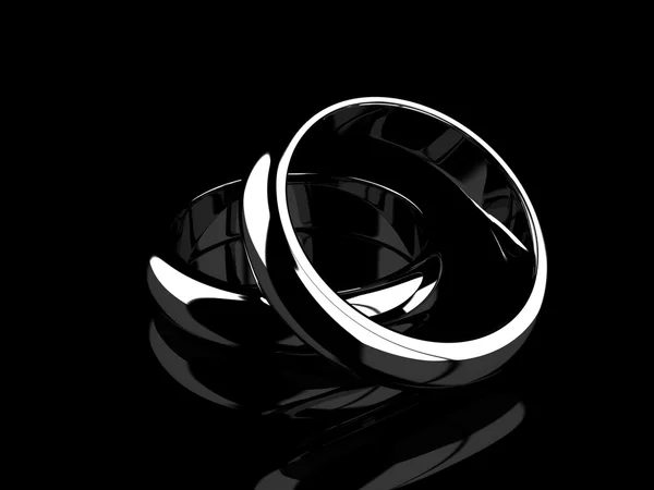 The beauty wedding ring — Stock Photo, Image