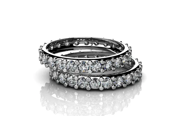El anillo de boda de belleza — Foto de Stock