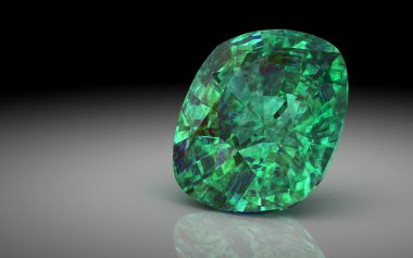 emerald (high resolution 3D image) clipart