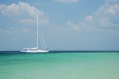 Tropik plaj, andaman denizi, Tayland
