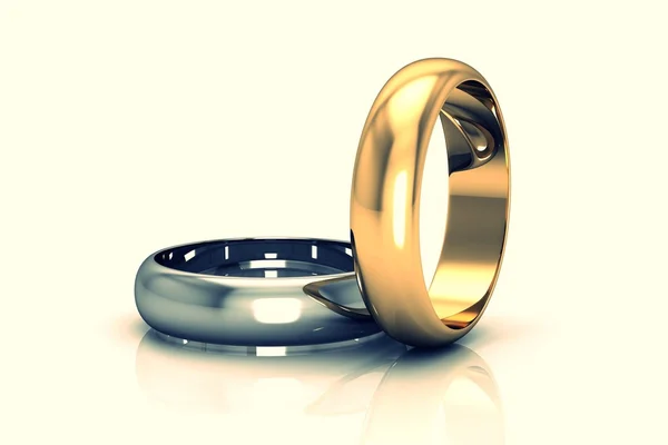 The beauty wedding ring — Stock Photo, Image