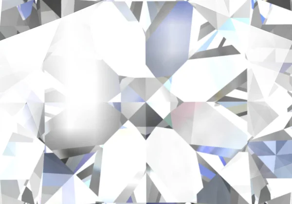 Realistic Diamond Texture Close Rendering — Φωτογραφία Αρχείου