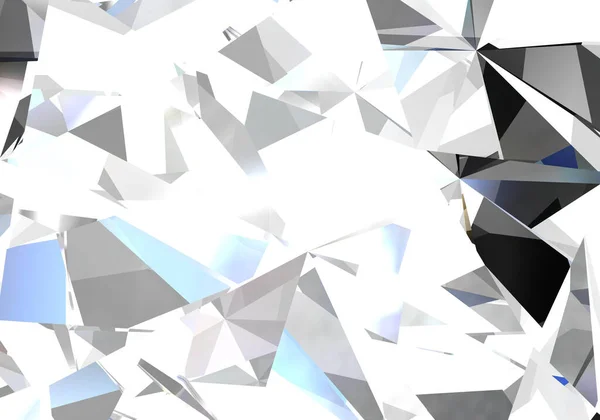 Realistische Diamond Patroon Dicht Omhoog Illustratie Rendering — Stockfoto