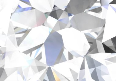 Gerçekçi elmas dokusu yakın, 3D görüntüleme