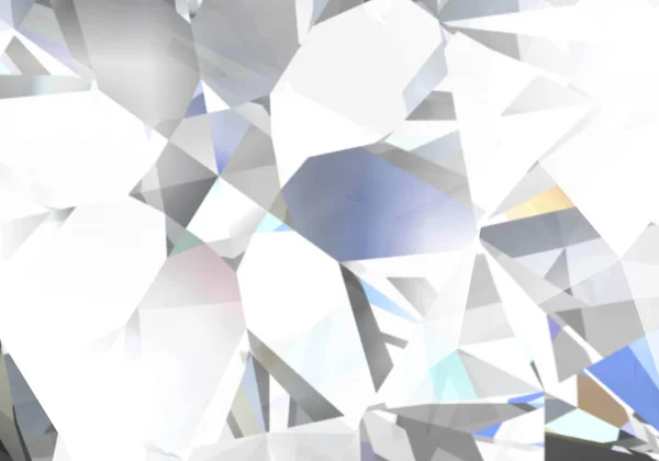 Realistische Diamant Textuur Close Rendering — Stockfoto