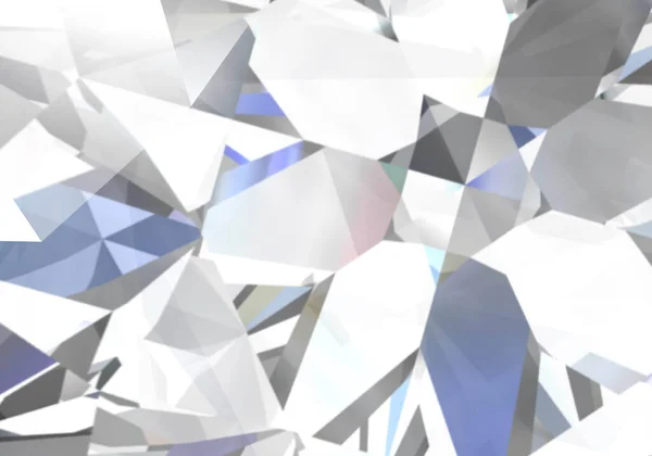 Realistyczna Tekstura Diamentu Zbliżenie Renderowanie — Zdjęcie stockowe