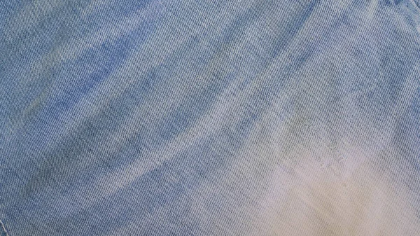 Kék Farmer Szövet Háttér Textúra Közelkép — Stock Fotó