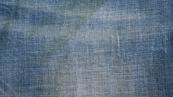 Azul Jeans Tecido Fundo Textura Vista Perto — Fotografia de Stock