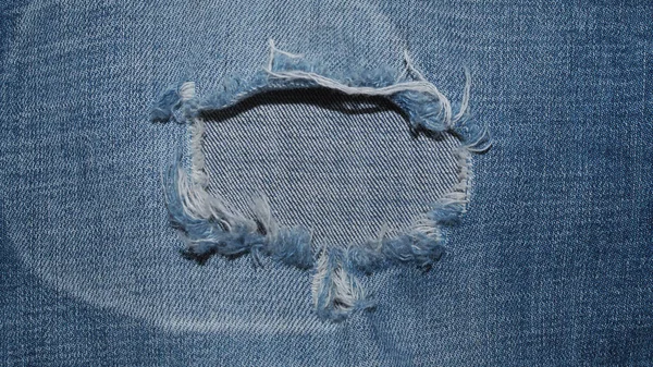 Tessuto Blu Jeans Sfondo Texture Vista Vicino — Foto Stock