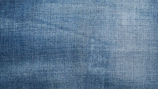 Azul Jeans Tecido Fundo Textura Vista Perto — Fotografia de Stock