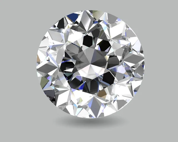 Алмаз Фоне Изображение Высокого Разрешения Рендеринг — стоковое фото