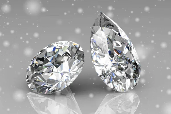 Diamond Gem Render High Resolution Image — Stock Photo, Image