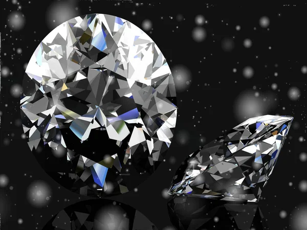 Diamond Gem Render High Resolution Image — Stock Photo, Image