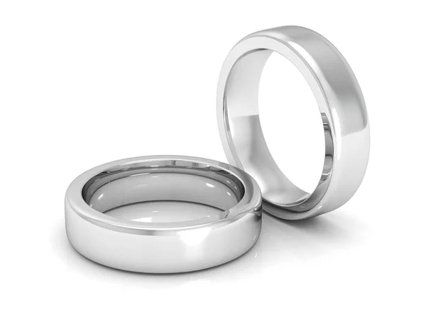 Wedding Ring Rendering High Resolution Image — Stock Photo, Image