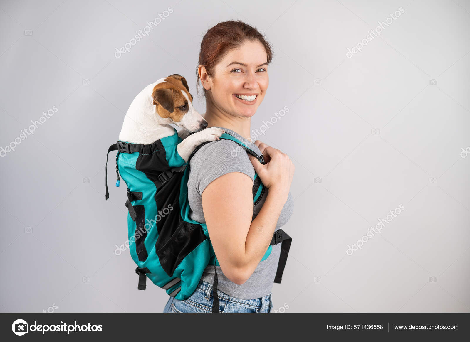 Jack top russell backpack