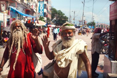 Harid içinde Hint sadhu