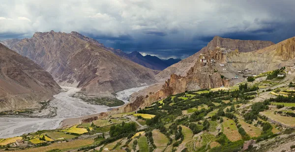 Dhankar Gompa — Stok fotoğraf