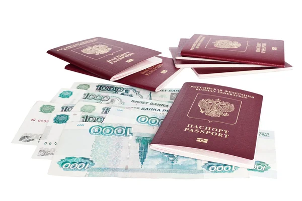 Passports of Russian Federation — Stock Photo, Image