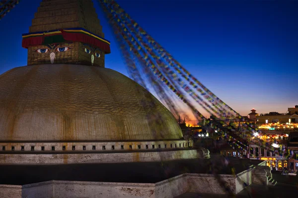 Stupa di Boudhanath — Foto Stock
