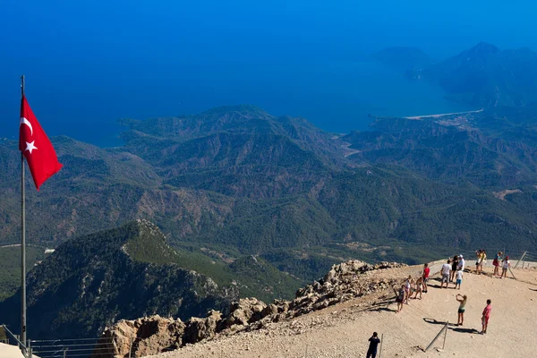 View point on top of Tahtali — Stock Photo, Image