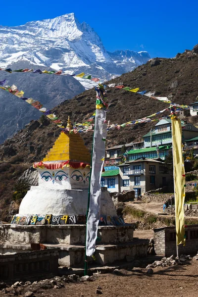 Namche'nın Bazaarı — Stok fotoğraf