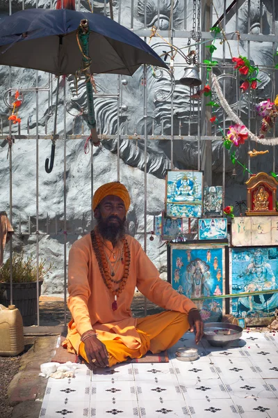 Indian sadhu — Stock Photo, Image