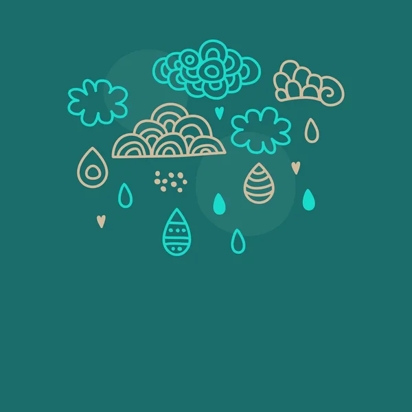 Doodle ve bulutlu