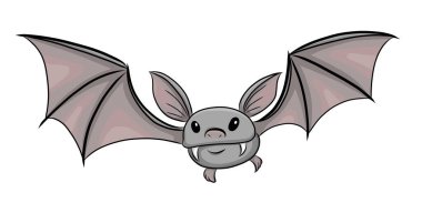 Yarasanın şirin bir çizimi