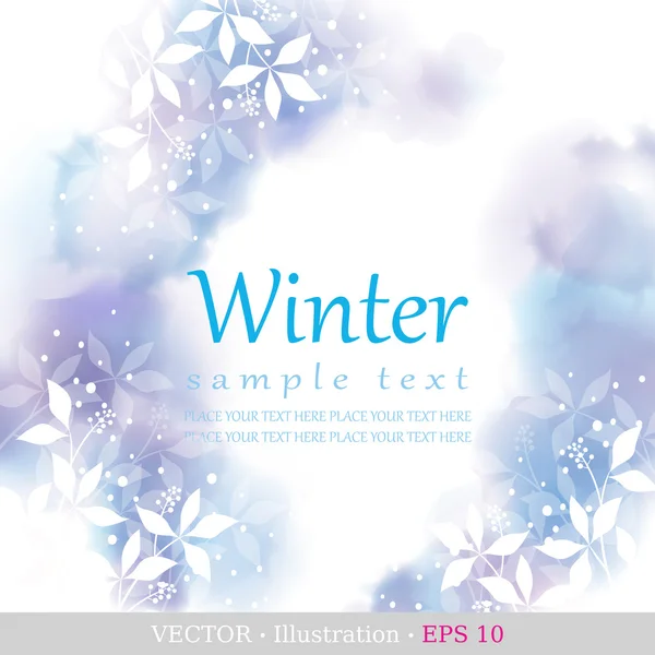 Winter. — Stockvektor