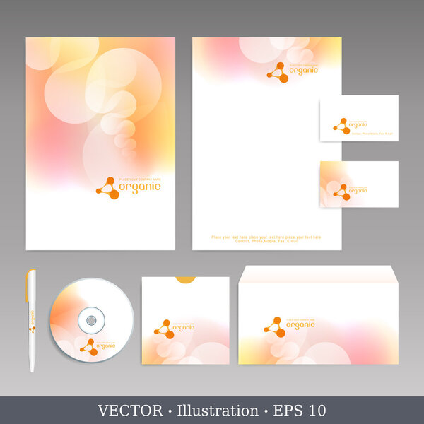 Corporate identity template.
