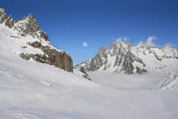 Vallée blanche, chamonix — Fotografia de Stock