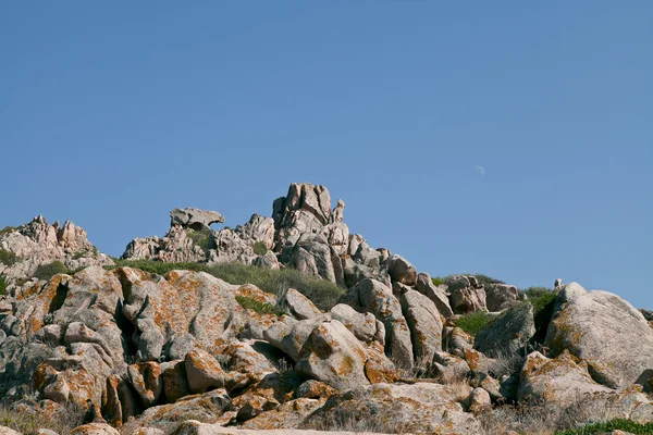 Sardinia, Italy. The Bear's Stone near Palau — Stock Photo, Image