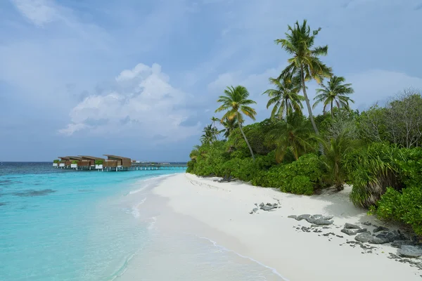 Water villas resort, Maldives Island — Stock Photo, Image