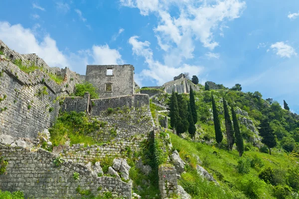 Fortezza di San Giovanni a Kotor — Foto Stock