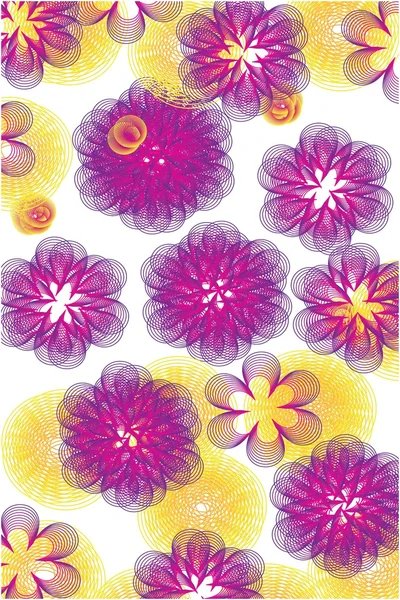 Flowers graphics — Stock Photo, Image