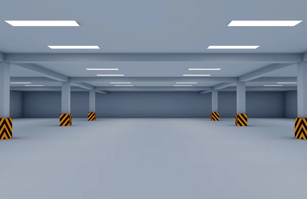 Underground parking garage — Stock Photo, Image